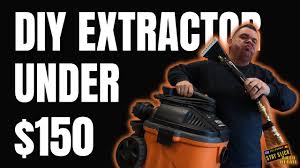 diy carpet extractor under 150 stay