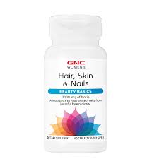 gnc hair skin nails vitamins with