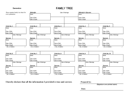 30 editable family tree templates 100