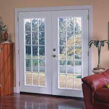 Clear Glass Patio Door With Brickmold