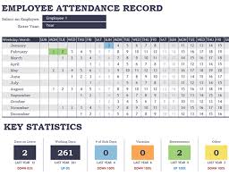 2020 employee attendance tracker free printable. 25 Printable Attendance Sheet Templates Excel Word Utemplates
