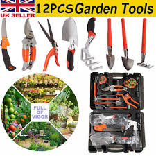 12pcs Gardening Plant Garden Hand Tools