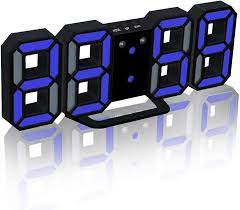 3d Digital Alarm Clock Led Wall Clock