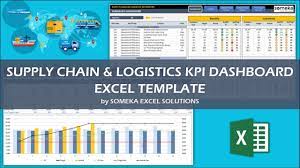 Use the kpi dashboard excel template to track the 12 most important key performance indicators for your department or whole company. Supply Chain Logistics Kpi Dashboard Excel Template Youtube