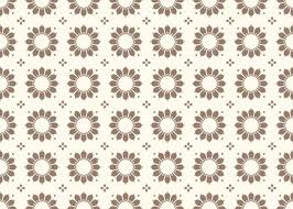 geometric and flower brown color ethnic