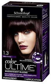 Schwarzkopf Color Ultime Hair Color Cream 1 3 Black Cherry Packaging May Vary