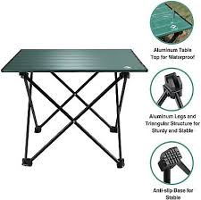 Villey Camping Side Table Aluminum