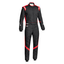 Sparco 0011277hb54nrrs Victory Rs 7 Series Racing Suit 54 Size Black Red