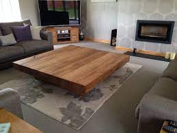 large square coffee table