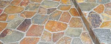 Another interesting feature of such flooring idea is the supreme finish which is you can also match the marble flooring with the room decor themes and accordingly design the flooring. Types Of Crazy Paving Stones For Landscaping Decor Stone