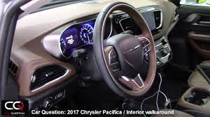 2017 chrysler pacifica limited interior