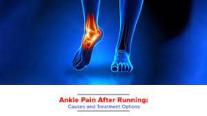 ankle pain after running causes and