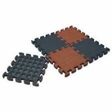rubber flooring tiles