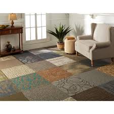 Quality carpeting should have a warranty of at least seven to 10 years. Nance Carpet And Rug Versatile Assorted Pattern Commercial Peel And Stick 20 In X 20 In Carpet Tile 12 Tiles Case 16088 The Home Depot