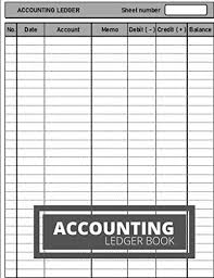 Epub Accounting Ledger Book Simple Cash Book Accounts