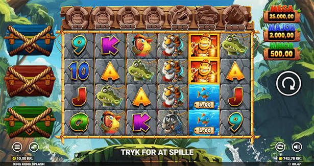 King Kong Splash Slot – 4096 Ways og 10.000x Max Win