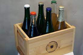 beer crate handmade from reclaimed