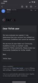 Unfortunately, if tiktok does not approve your appeal, there is little you can do to reinstate your account, as account bans are typically permanent. Black Creators On Tiktok Say Their Accounts Are Being Banned