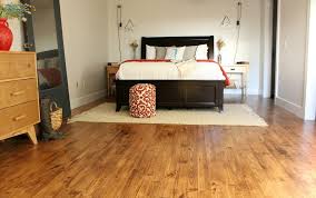 how we installed real wood floor for