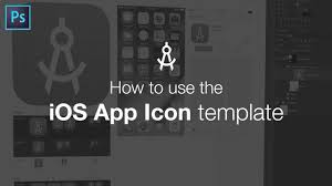 21+ creative app icon mockup psd templates: How To Use The Ios App Icon Template Youtube