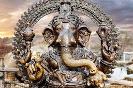 statue of hindu elephant ganesha