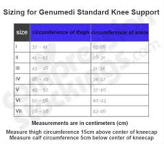 Genumedi Standard Knee Support With Patella Silicone Ring