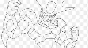 Ver más ideas sobre dragones, personajes de dragon ball, dragon ball. Line Art Drawing Frieza Cooler Sketch Biopharmaceutical Color Pages Angle White Png Pngegg