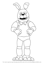 Five nights at freddy's coloring pages five nights at freddys coloring… continue reading → Learn How To Draw Bonnie Five Nights At Freddy S Step By Step Drawing Tutorials Fnaf Coloring Pages Valentines Day Coloring Page Monster Coloring Pages