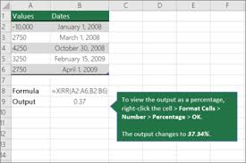 calculate a compound annual growth rate