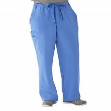 Illinois Ave Mens Athletic Cargo Scrub Pants With 7 Pockets