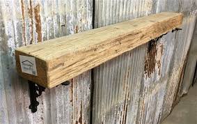 Reclaimed Barn Beam Wood Shelf