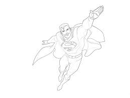 His first appearance on public was as a comic book hero in 1933. 10 Free Superman Coloring Pages For Kids Download Print Enjoy