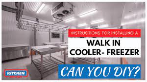 installing a walk in cooler freezer