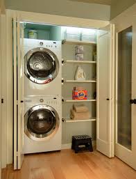 Laundry Room In Basement Or Dryer And