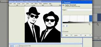 how to make stencils in gimp software