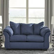 ashley darcy blue sofa loveseat