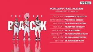 For this post, we've collected 23 amazing portland trail blazers image for you, just click on the wallpaper you choose, download it and set it as background of your tablet pc screen. Trail Blazers Road To The Playoffs Nbcsnw To Carry All Eight Games Rsn