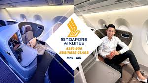 stunning singapore airlines a350 900
