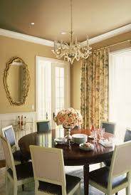 style a round dining room table