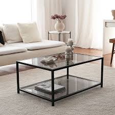 Glass Coffee Table Decor