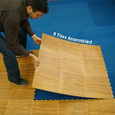 what makes good temporary flooring over