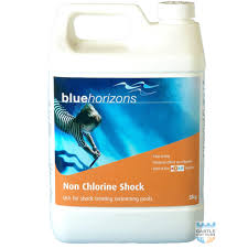 Chlorine everyone is familiar with chlorine. 5kg Non Chlorine Shock Castle Hot Tubs
