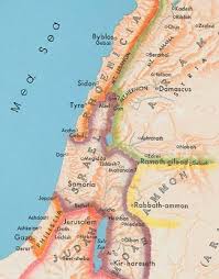 Map Of Judah Today This Old Testament Map Shows The