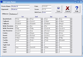 Football Assistant Free Team Roster Software