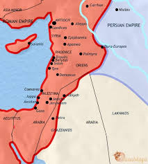 Online map of syria google map. Map Of Syria At 500ad Timemaps