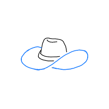 We very much hope that the lesson on how to draw a cowboy was useful for you. How To Draw A Cowboy Hat Step By Step Easy Drawing Guides Drawing Howtos