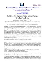 Download a pdf of our employment application and email it to jason@joesmarketbasket.com or mail it to: Pdf Building Prediction Model Using Market Basket Analysis
