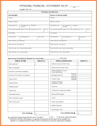 004 Free Small Business Financial Statement Template With