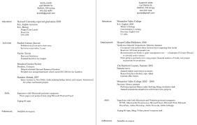 Resume Examples No Experience College Students   Free Resume    