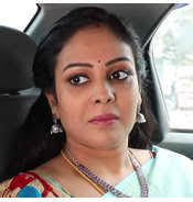 Celebrity Makeup of Chandini Tamilarasan from Rettai Roja, Episode 346, 2021 | Charmboard